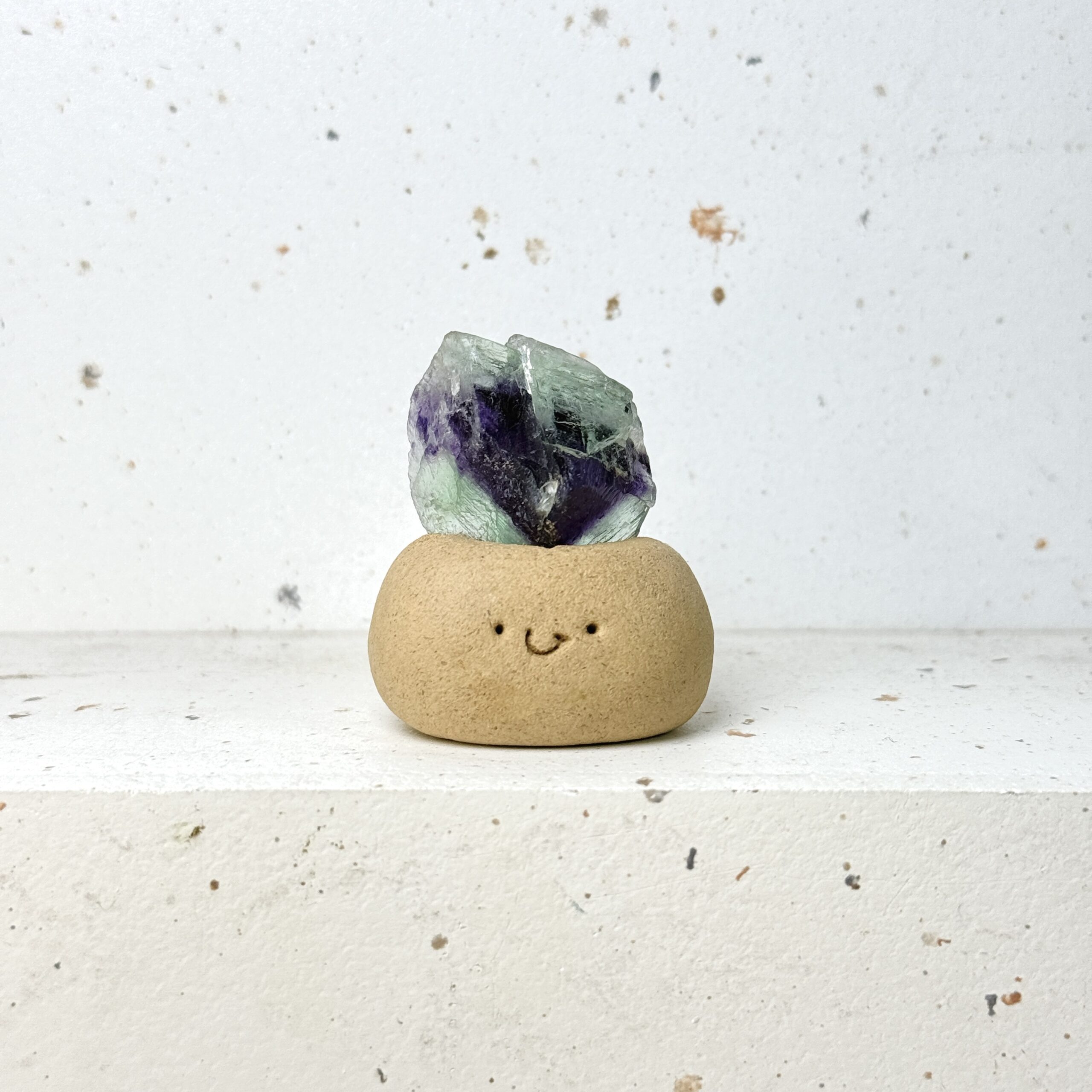 S211螢石/藍螢石小豆丁Fluorite bean