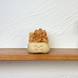 B43紅方解花小豆丁Calcite bean