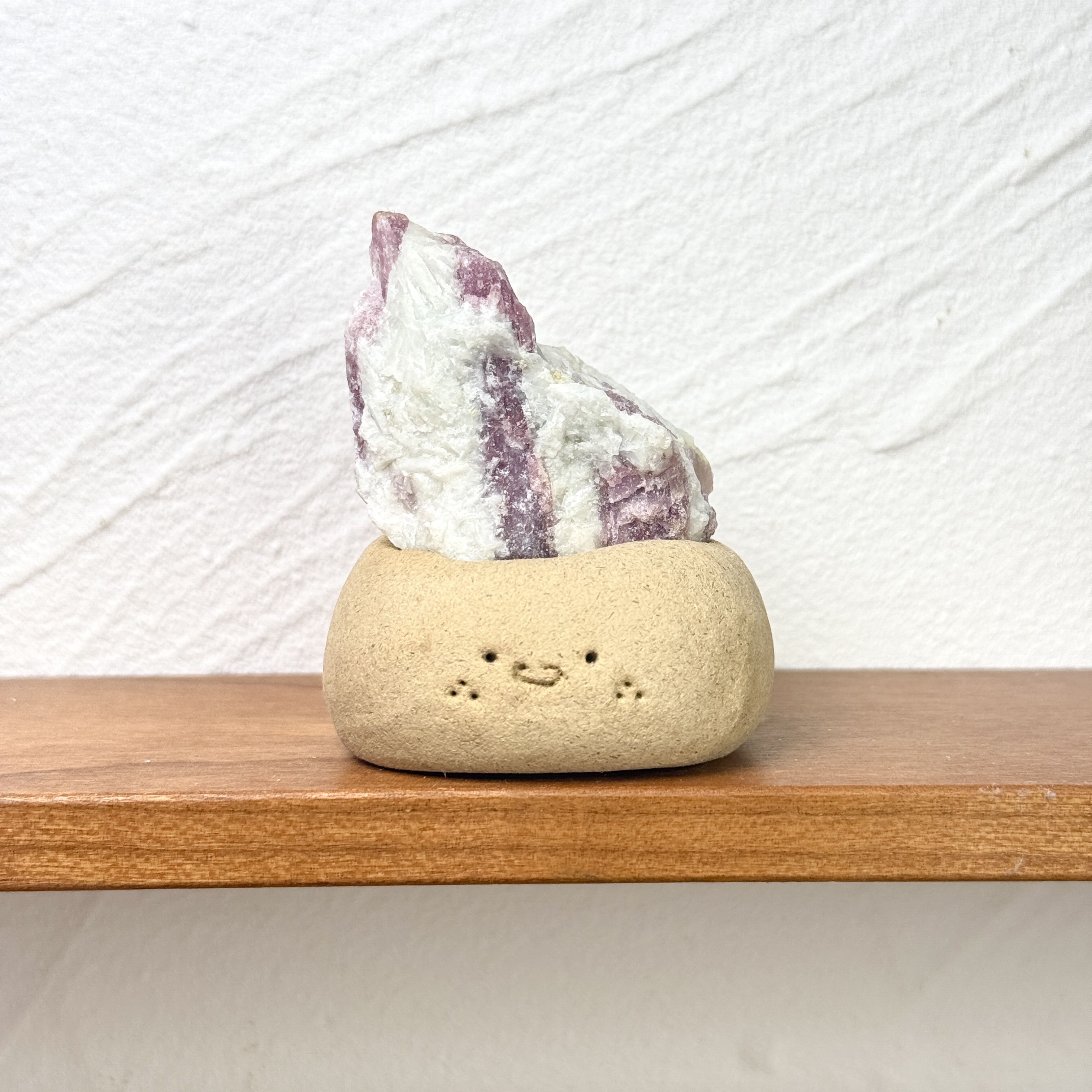 N173粉紅碧璽小豆丁Pink tourmaline bean