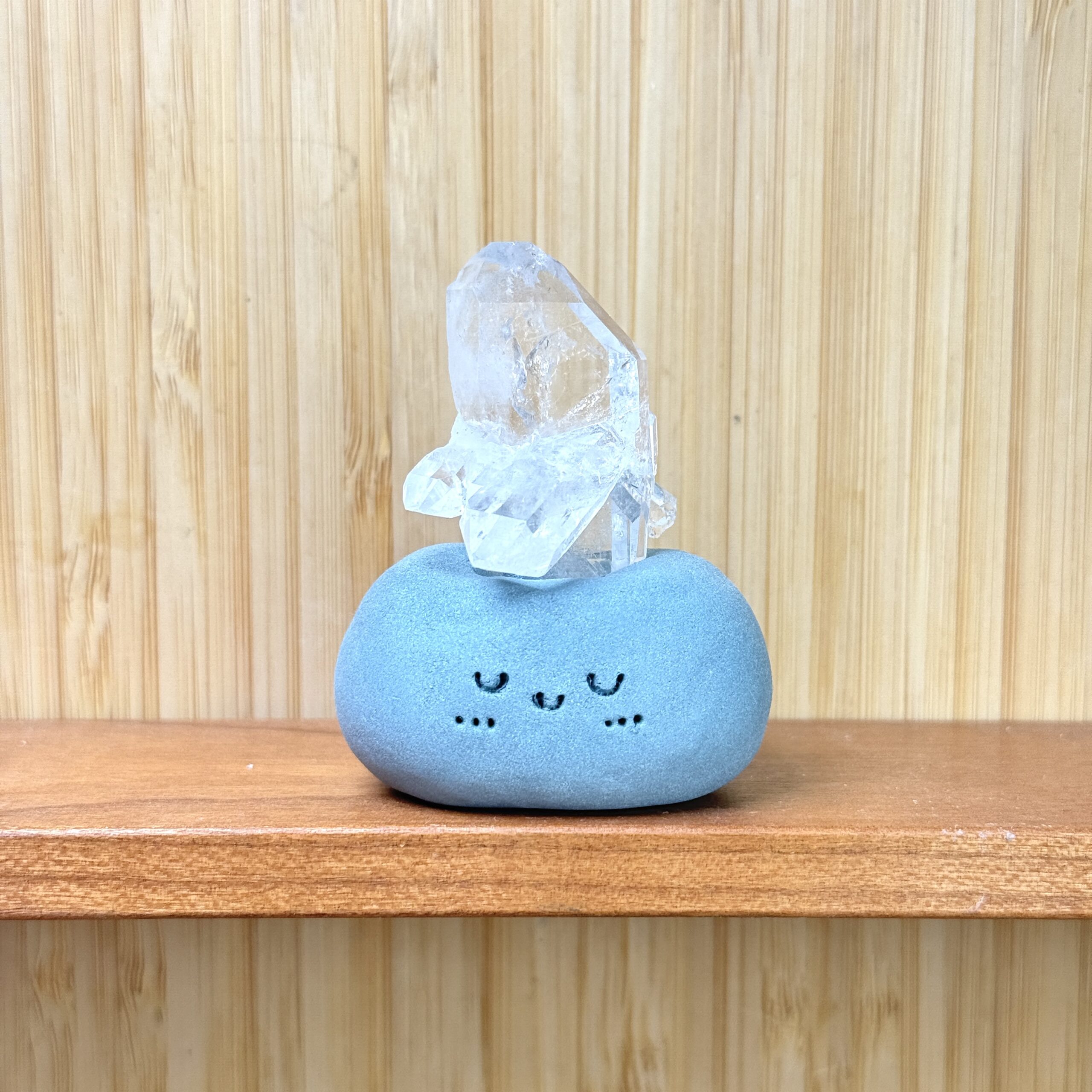 R159縫合水晶小豆丁Faden Quartz bean