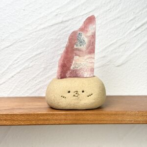 RH91紅紋石小豆丁Rhodochrosite bean