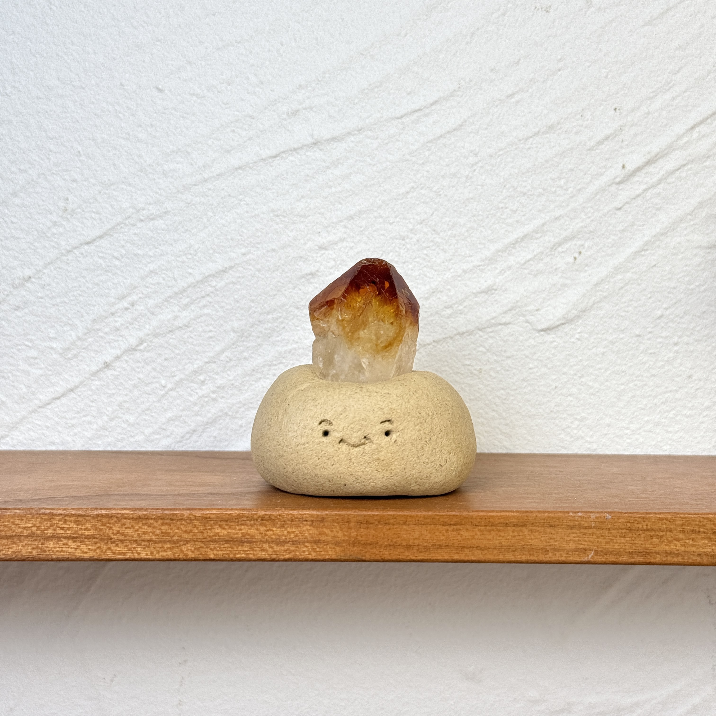 W312黃水晶小豆丁Citrine bean