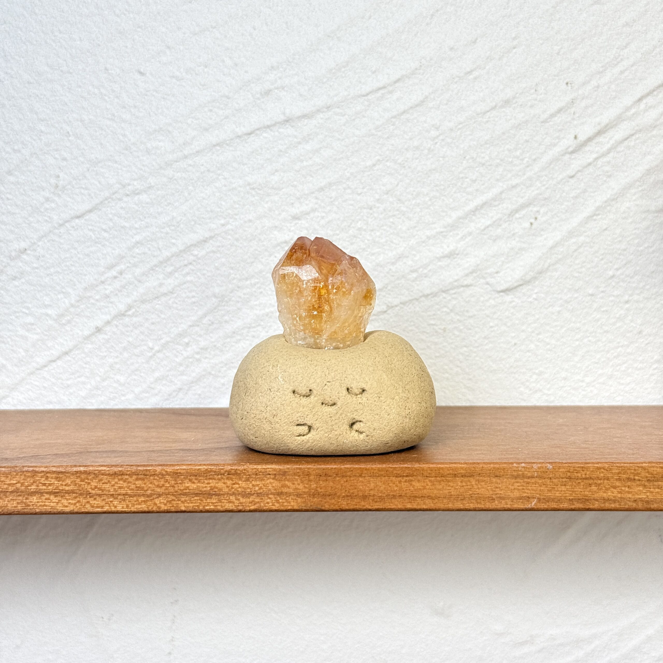 W313黃水晶小豆丁Citrine bean