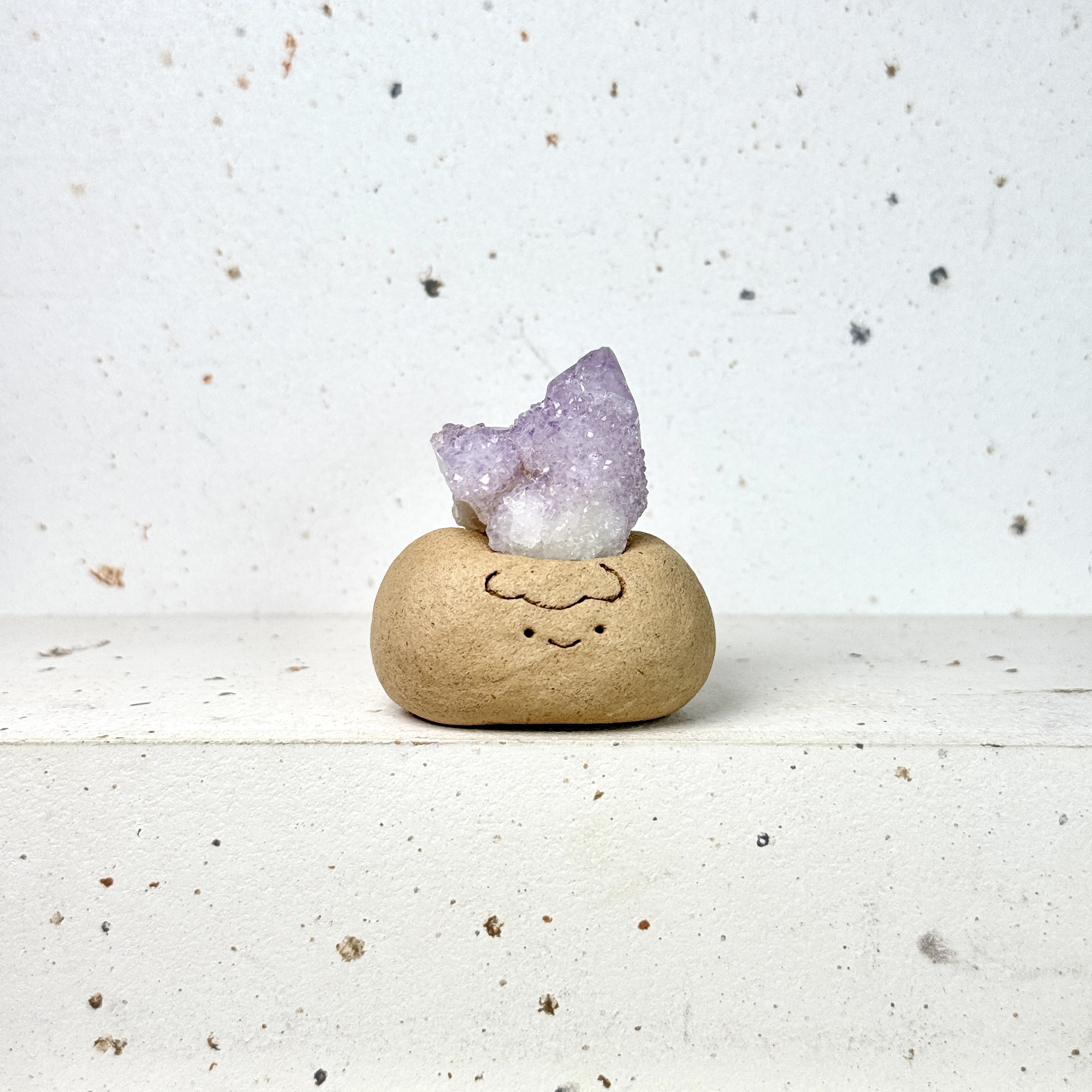 H353紫晶小豆丁Amethyst bean