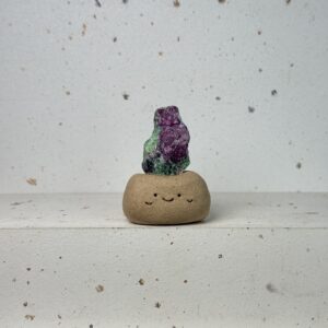 NN84西瓜碧璽小豆丁Watermelon tourmaline bean