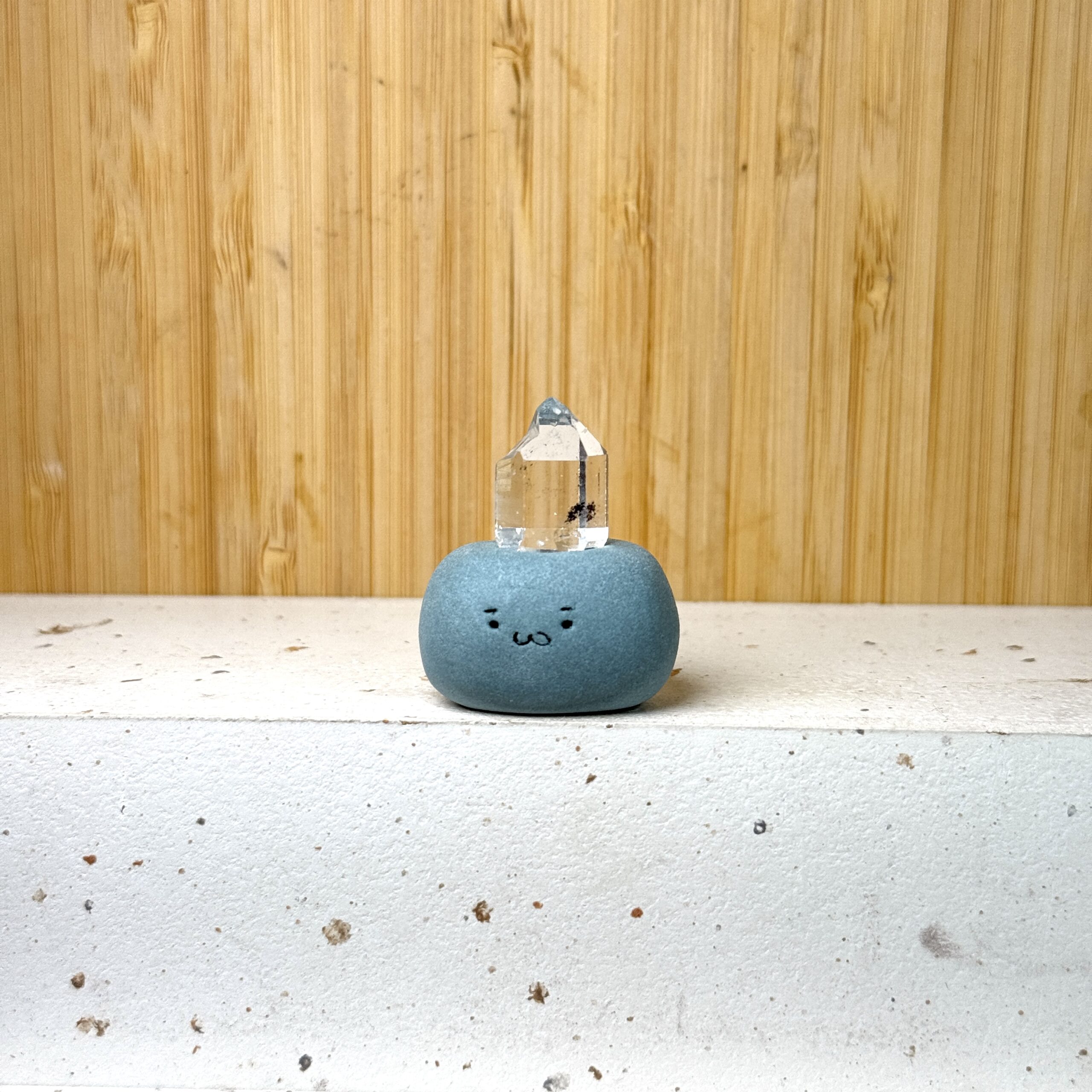 Z345閃靈鑽小豆丁Herkimer quartz bean